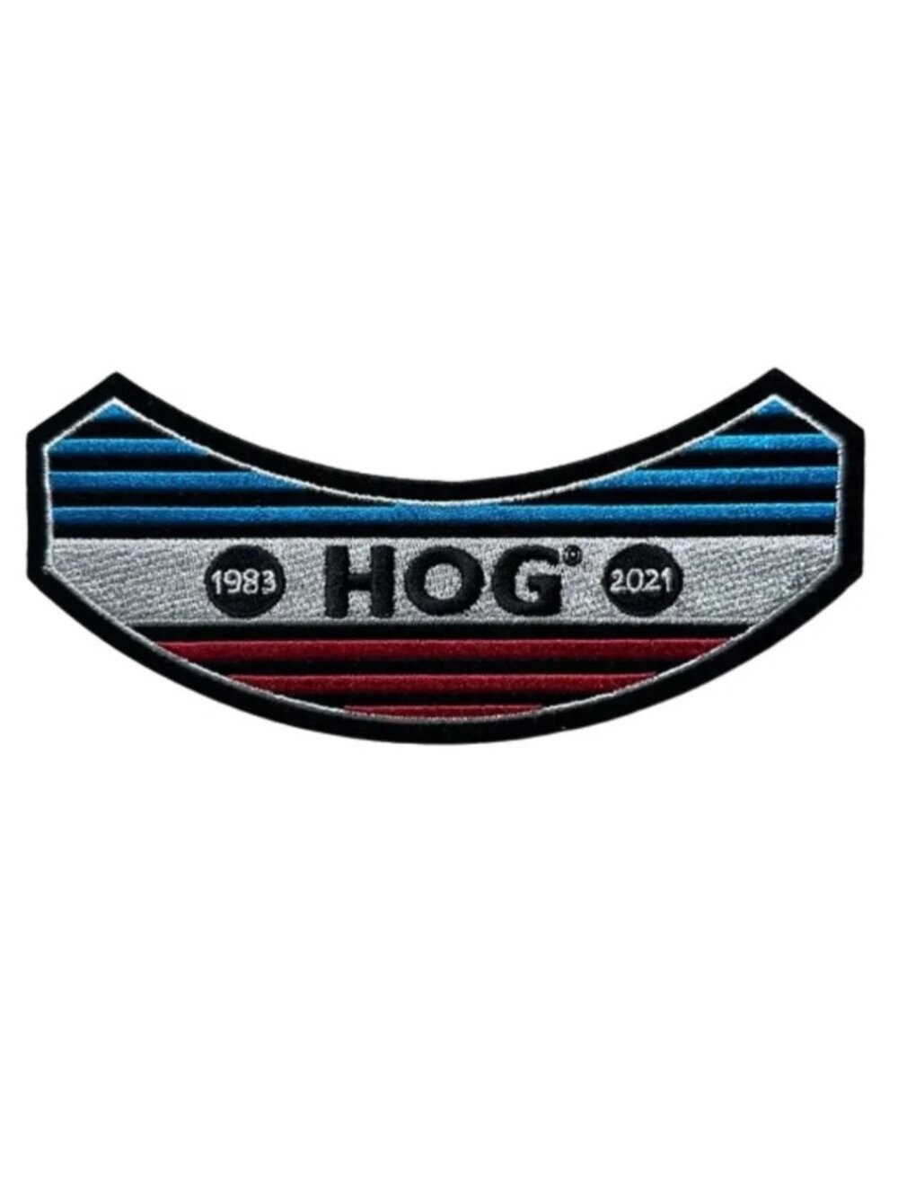 2021 Harley-Davidson HOG 38th Anniversary Jacket Vest Patch NWT Collectible